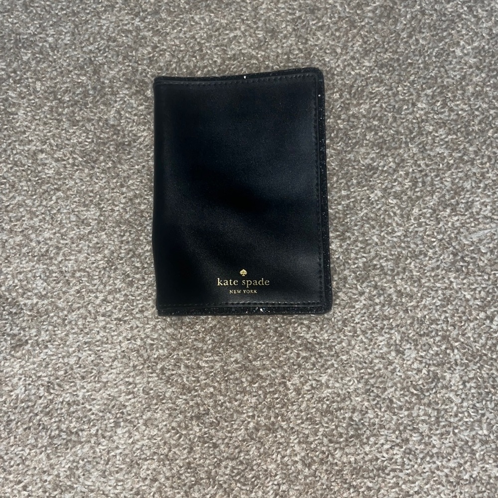Kate spade black card holder